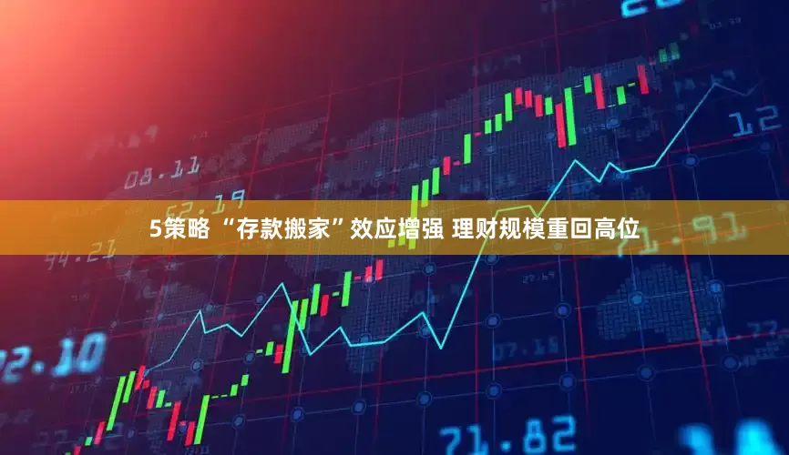 5策略 “存款搬家”效应增强 理财规模重回高位