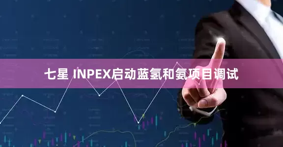 七星 INPEX启动蓝氢和氨项目调试